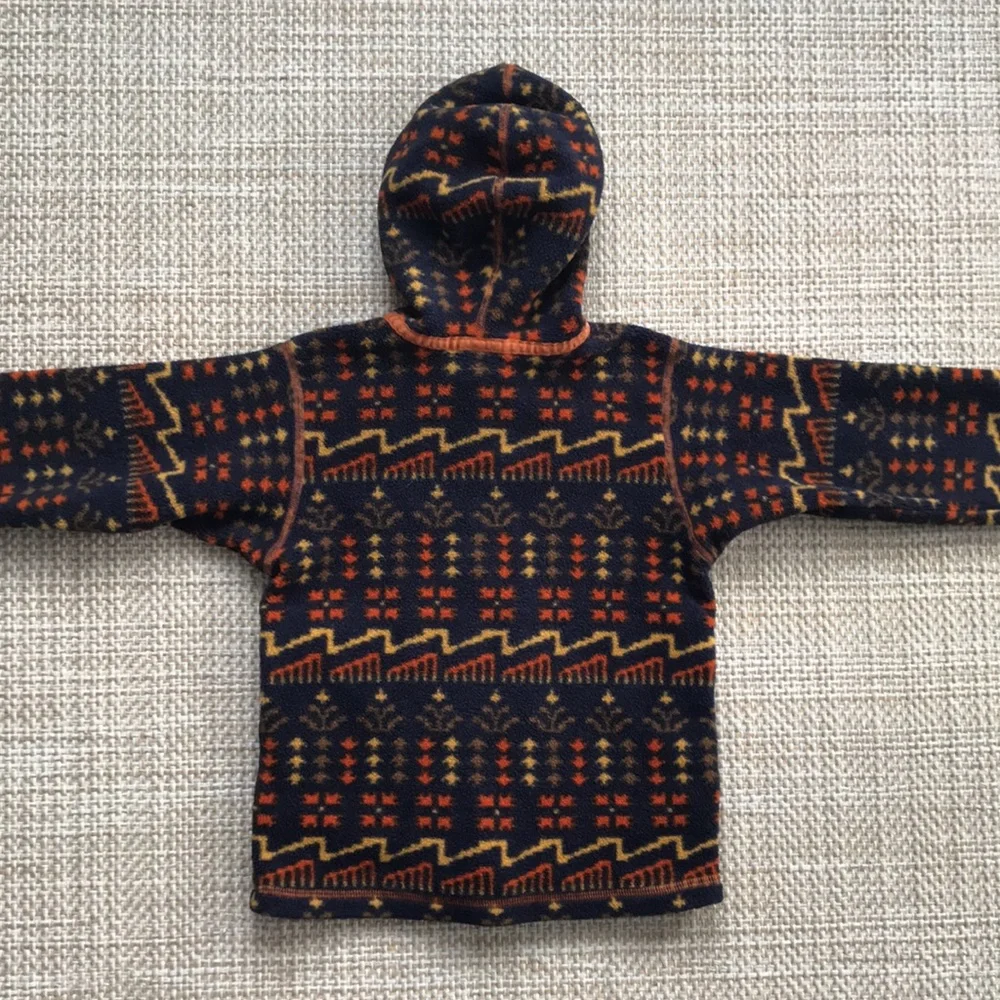 Patterned Fleece Jacket (size 4T)